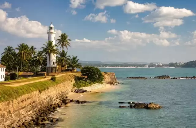 Desde las murallas de Galle