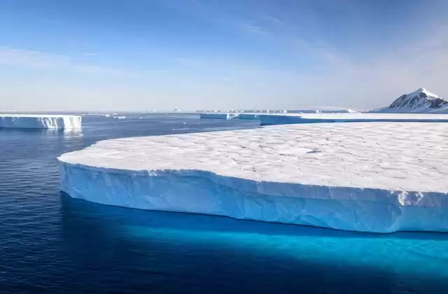 Los icebergs tabulares del mar de Weddell