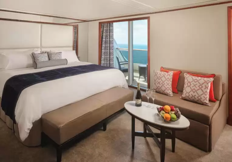 Suite familiar Deluxe de 2 dormitorios con balcón
